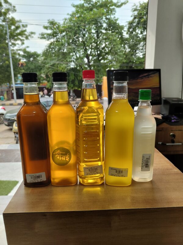 Cold Pressed Oil Combo - Coconut, Groundnut, Til, Mustard & Sunflower | From Bharat Farm Connect - Image 5