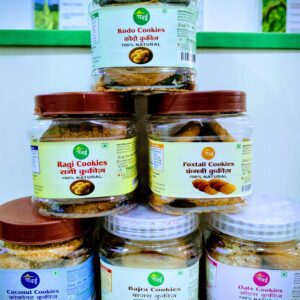 Millets Cookies Combo: 6 Healthy Varieties (No Maida, No Sugar) | A healthy Sweet Treat from Bharat Farm Connect