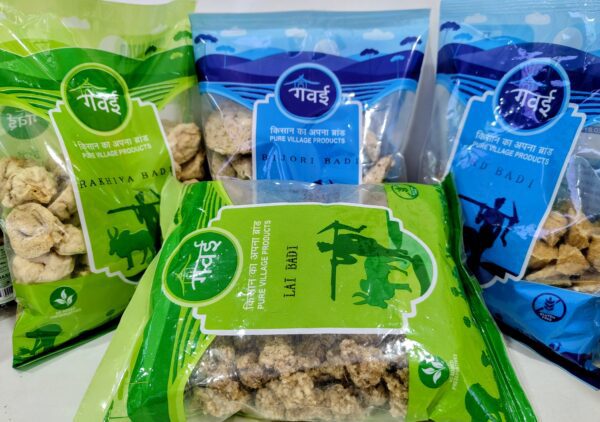 Millets Traditional Badi Combo - Rakhiya, Bijori, Lal & Urd Badi | Authentic Taste from Bharat Farm Connect - Image 6