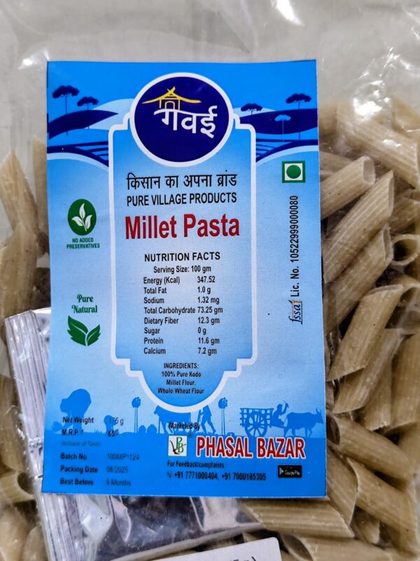 Millets Pasta & Noodles Combo - Healthy, Gluten-Free & Nutritious | From Bharat Farm Connect - Image 5